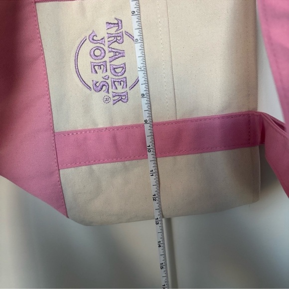 Trader Joe's Halloween Trick or Treat Mini Tote Bag Set of 3 Orange Purple Black - Picture 9 of 9